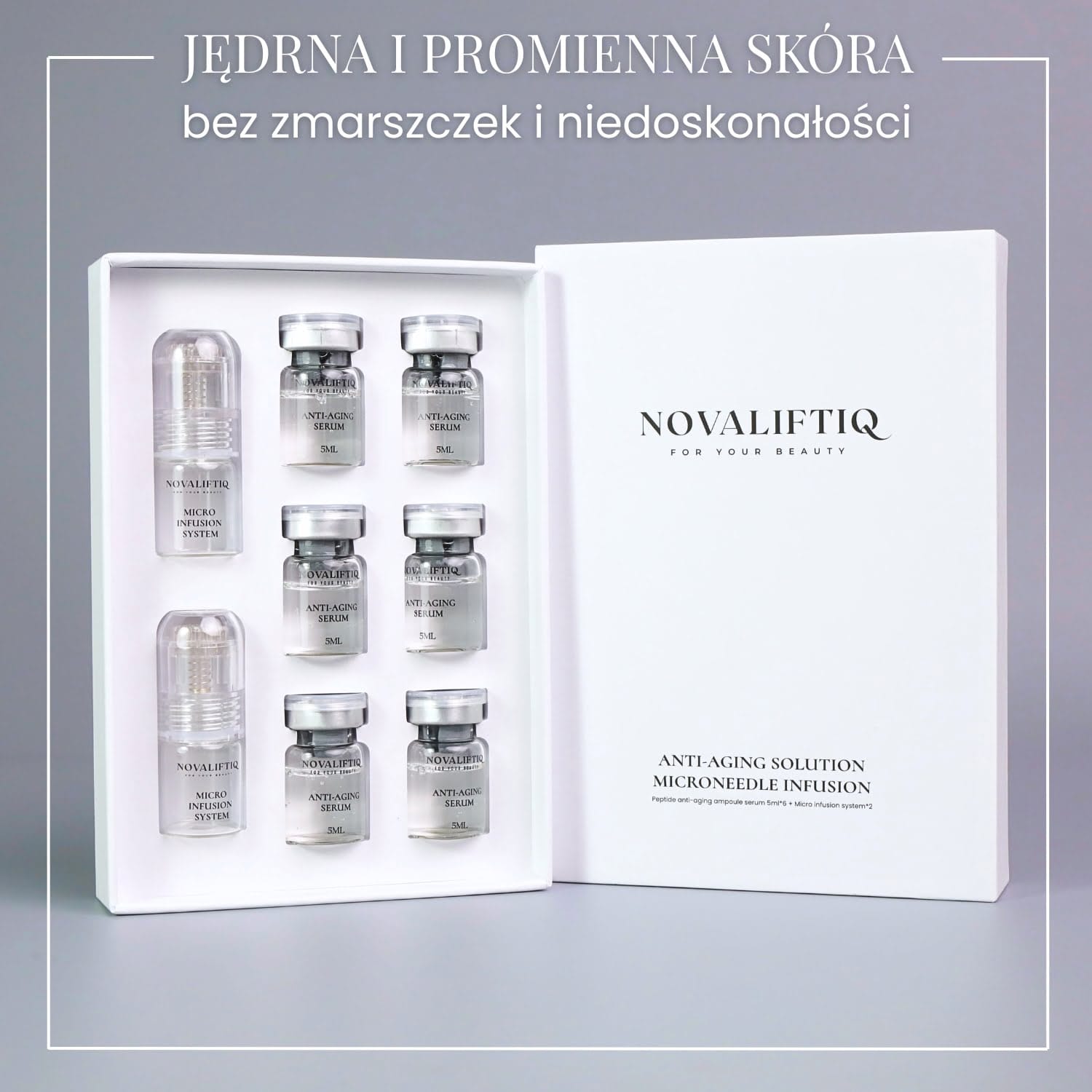 Novaliftiq – System Mikroinfuzji + Serum